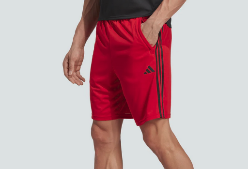 Men's Adidas Train Essentials Piqué 3-Stripes Training Shorts