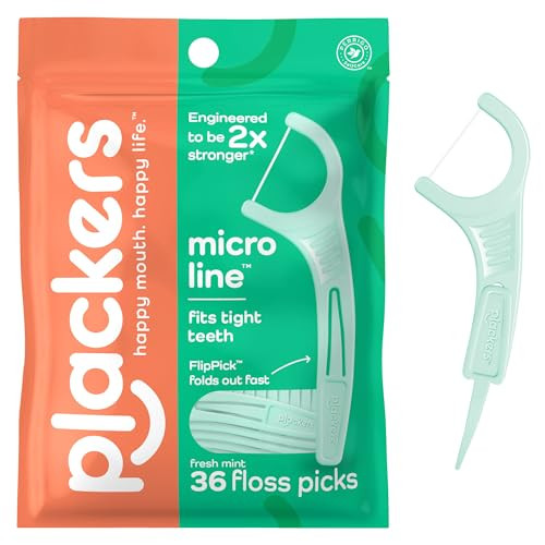 Plackers Micro Line Dental Floss Picks
