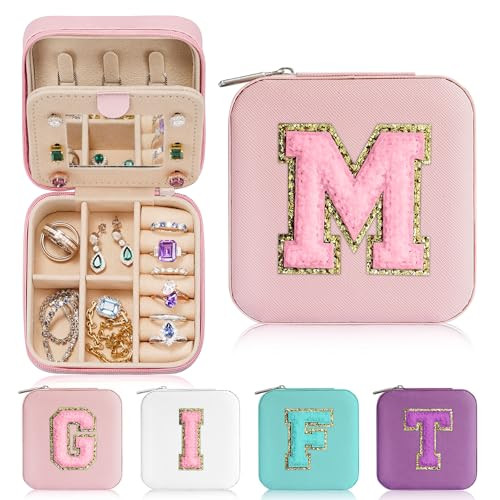 Parima Initial Travel Jewelry Case
