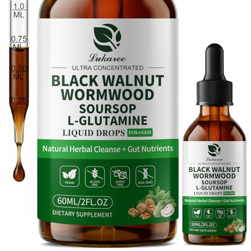 Lukaree Wormwood Black Walnut Soursop Cleanse (2 Pack)