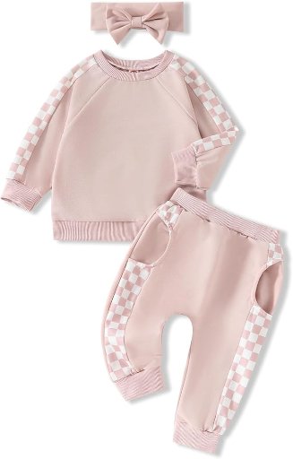AMAWMW Infant Baby Girl Clothes