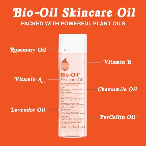 Bio-Oil Skincare Body Oil Vitamin E Serum, 6.7 Oz.