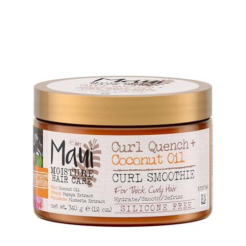 Maui Moisture Curl Quench + Coconut Oil Hydrating Curl Smoothie