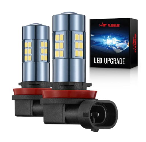 Flashark F1 H11/H8/H16 LED Fog Light Bulbs