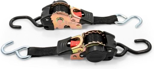 Camco Retractable Transom Tie Down Straps
