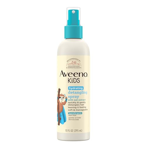 Aveeno Kids Hydrating Hair Detangling Spray, 10 Fl. Oz.