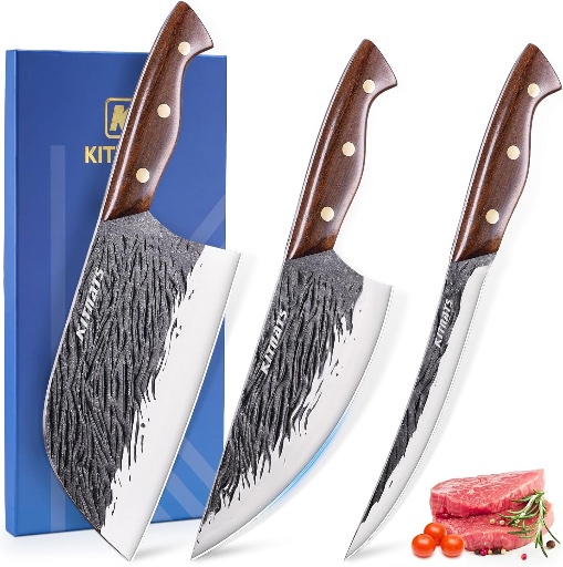 3-Piece Butcher Knife Set