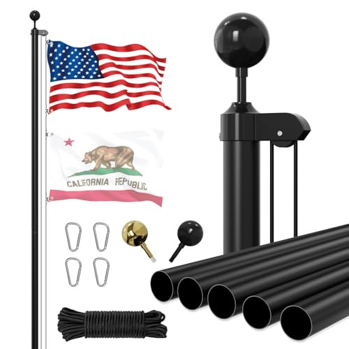 Ryzenthr 25 FT Flag Pole Kit
