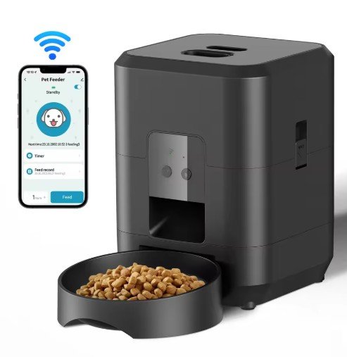 Smart Pet Feeder Automatic Cat and Dog Food Dispenser