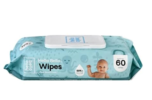 App Exclusive: Hello Bello Baby Wipes, 60-Count