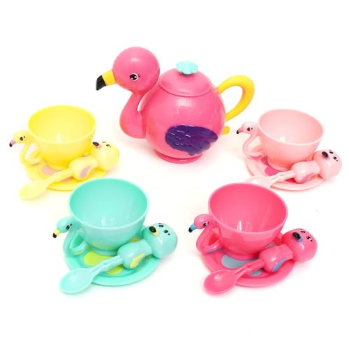 Boley Zoo Troop Flamingo Tea Set
