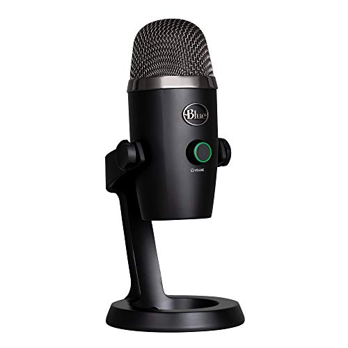 Logitech for Creators Blue Yeti Nano USB Microphone Blackout