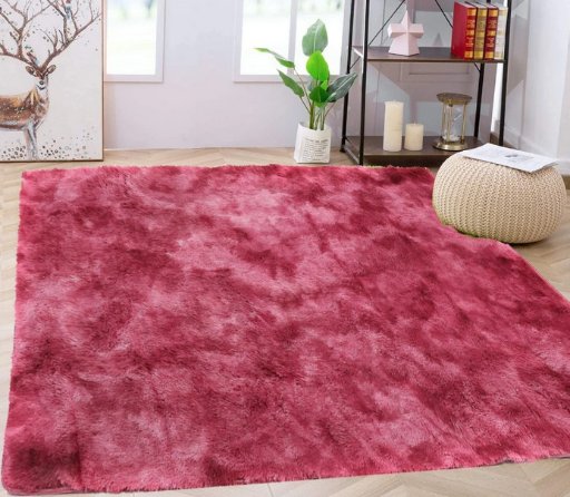 YEERSWAG 5ft x 8ft Fluffy Shaggy Area Rug