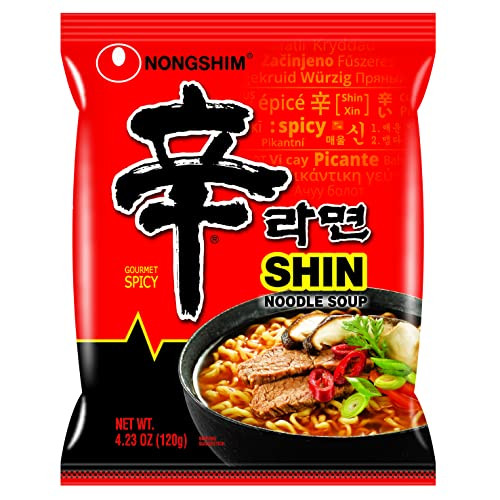 Nongshim Spicy Shin Ramen Noodles 20-Pack