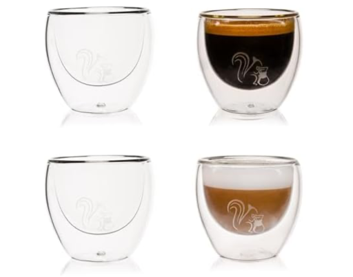 Coffeeness Double Wall Espresso Cups