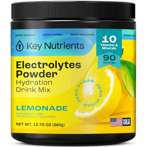 Key Nutrients Electrolytes Powder Hydration Drink Mix