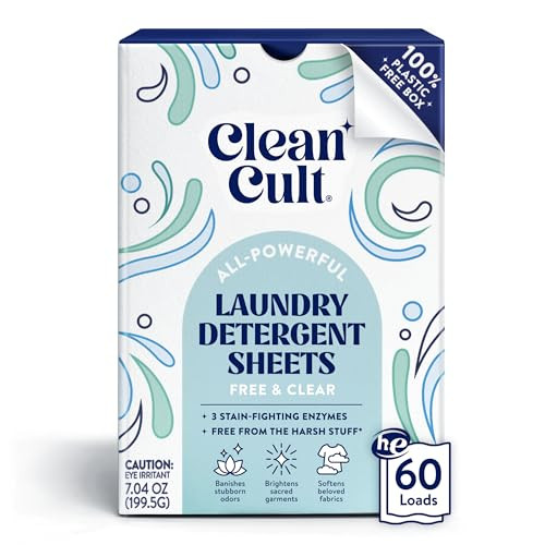 Cleancult Laundry Detergent Sheets