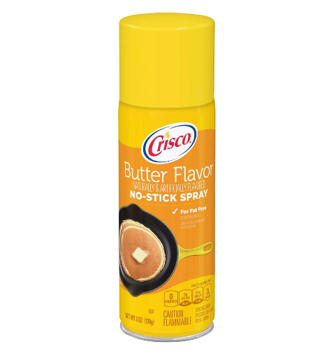 Crisco No-Stick Cooking Spray, Butter