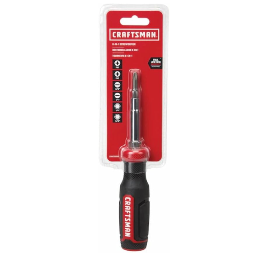 CRAFTSMAN 6-Piece Multi-bit Screwdriver Set