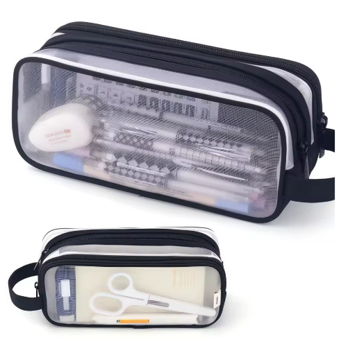  Transparent Pen and Pencil Pouch