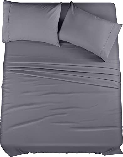 Utopia Bedding Queen Sheet Set – 4 Piece - Many Colors 