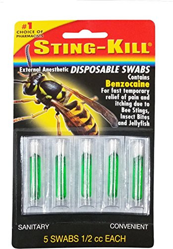 Sting-Kill Maximum Strength Bug Relief Disposable Swabs