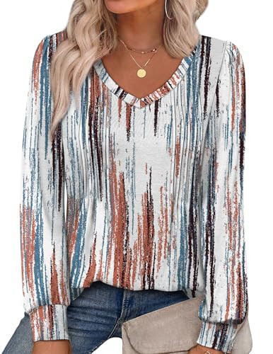 Women's Long Sleeve Tunic Tops