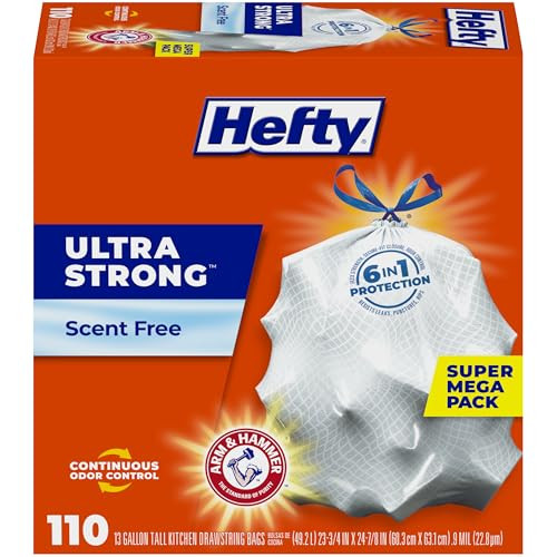 Hefty Ultra Strong 13 Gallon Trash Bags