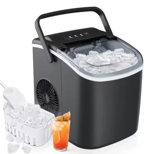 SIMZLIFE Countertop Ice Maker Machine
