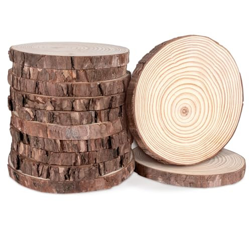 Natural Wood Slices for Crafts