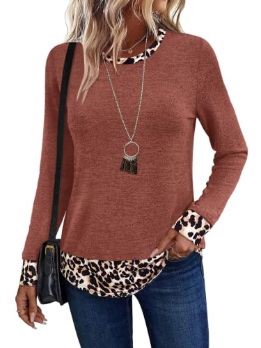 WIHOLL Casual Tunic Tops Deal