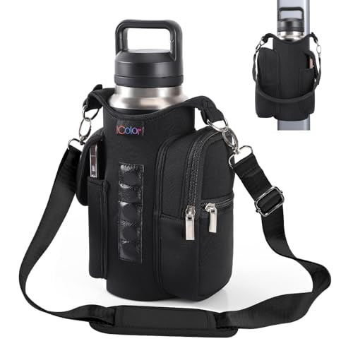 icolor Magnetic Gym Bag Water Bottle Carrier Holder
