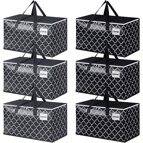 Extra Large Storage/Moving Bags - 6 Pack
