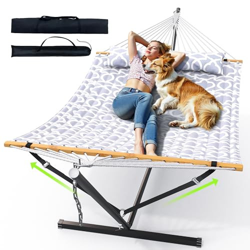 Double Hammock with Stand