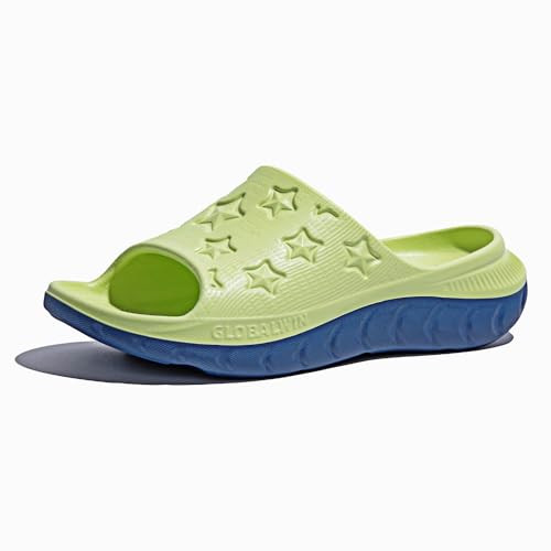 GLOBALWIN Women's Sports Recovery Slides W/Arch Support