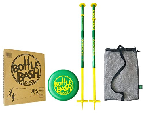 Bottle Bash Outdoor Flying Disc Game Set