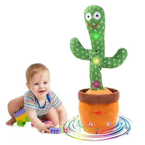 MIAODAM Dancing Talking Cactus Toy