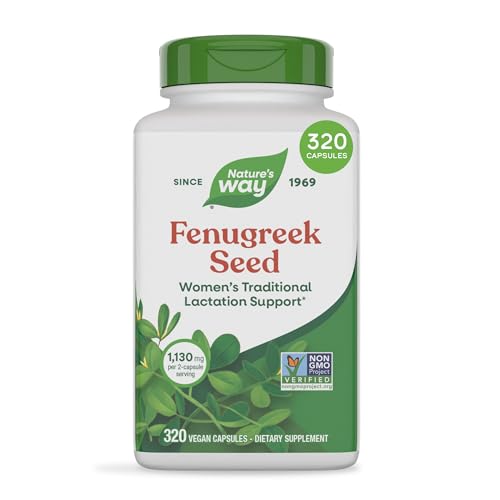 Nature's Way Fenugreek Seed Supplement 320 Capsules Deal