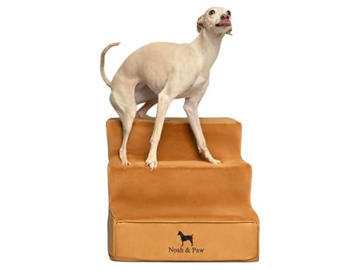 Noah & Paw Faux Leather Dog Stairs