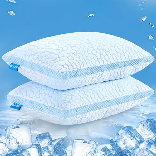 King Size Shredded Memory Foam Pillow- 2 Set
