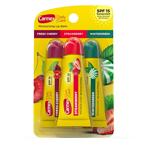 Carmex Daily Care Moisturizing Lip Balm 3-Count Pack