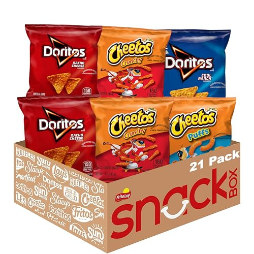 Frito-Lay Doritos & Cheetos Mix Variety Snack Pack