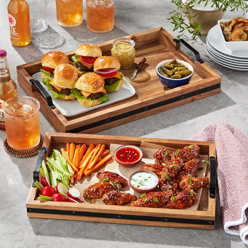 Member's Mark Wood Serving Trays