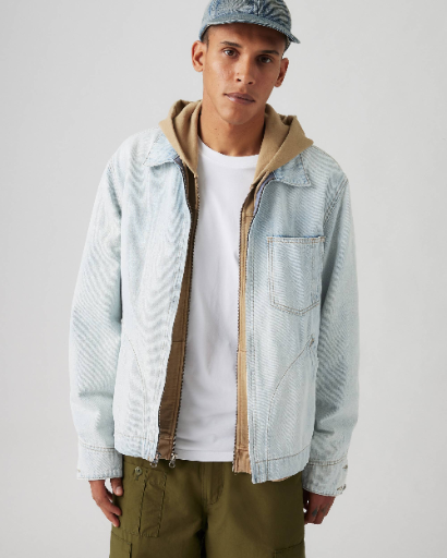 Levi's Men's Lightweight Full-Zip Mechanics Jacket