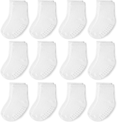12-Pack of Baby and Toddler Socks