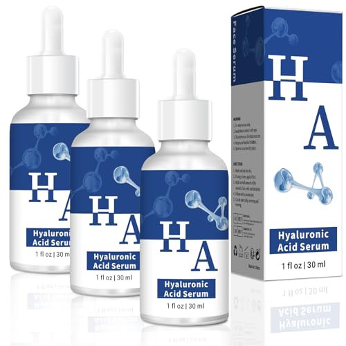 3 Pack Hyaluronic Acid Serum