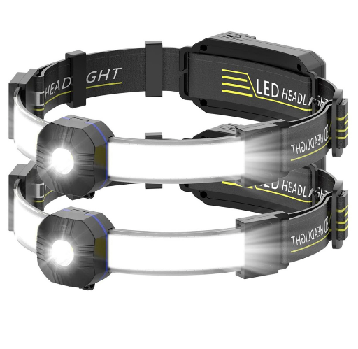 ProaStar Adjustable LED Headlamp 2-Pack