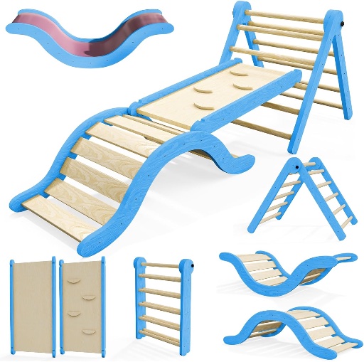 Pikler Triangle Set Climber 5 in 1
