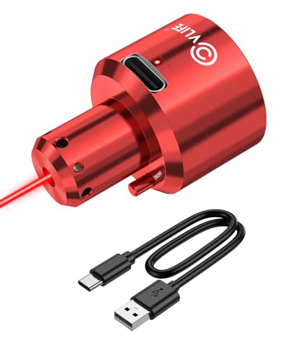 CVLIFE Rechargeable Green/Red Laser Bore Sight Magnetic