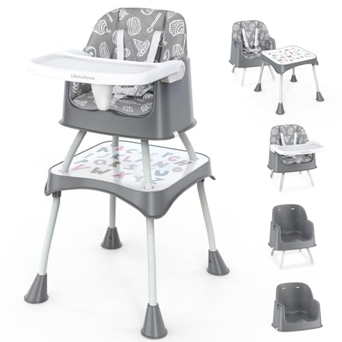 6 in 1 Convertible  Baby High Chair 
